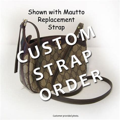 gucci handle strap|gucci replacement strap.